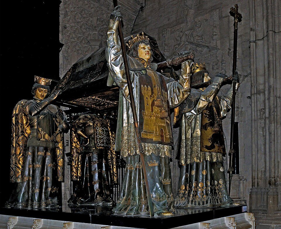 The Columbus tomb, and the argument about what is in it