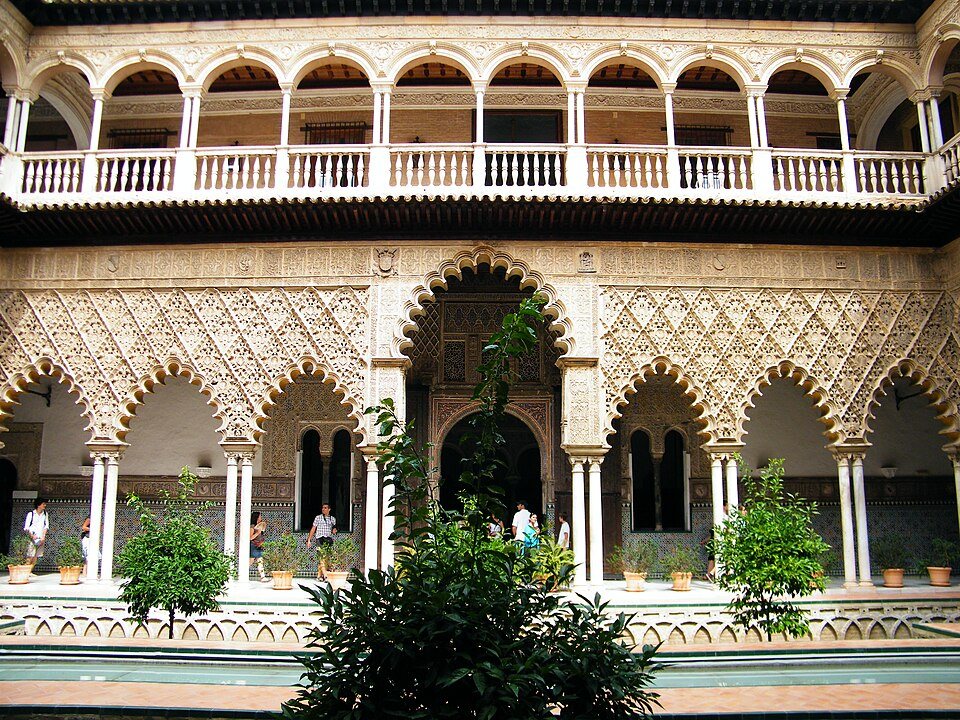 PATIO DE LAS DONCELLAS. REALES ALCÁZARES DE SEVILLA.